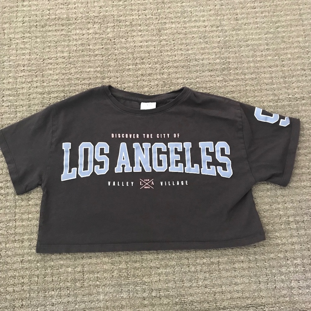 Zara crop top size 9 vguc